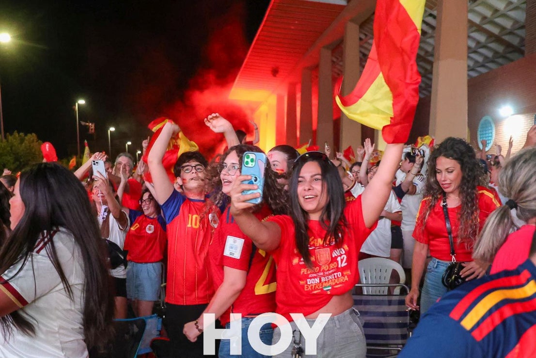 Don Benito disfruta del triunfo de su vecino Pedro Porro