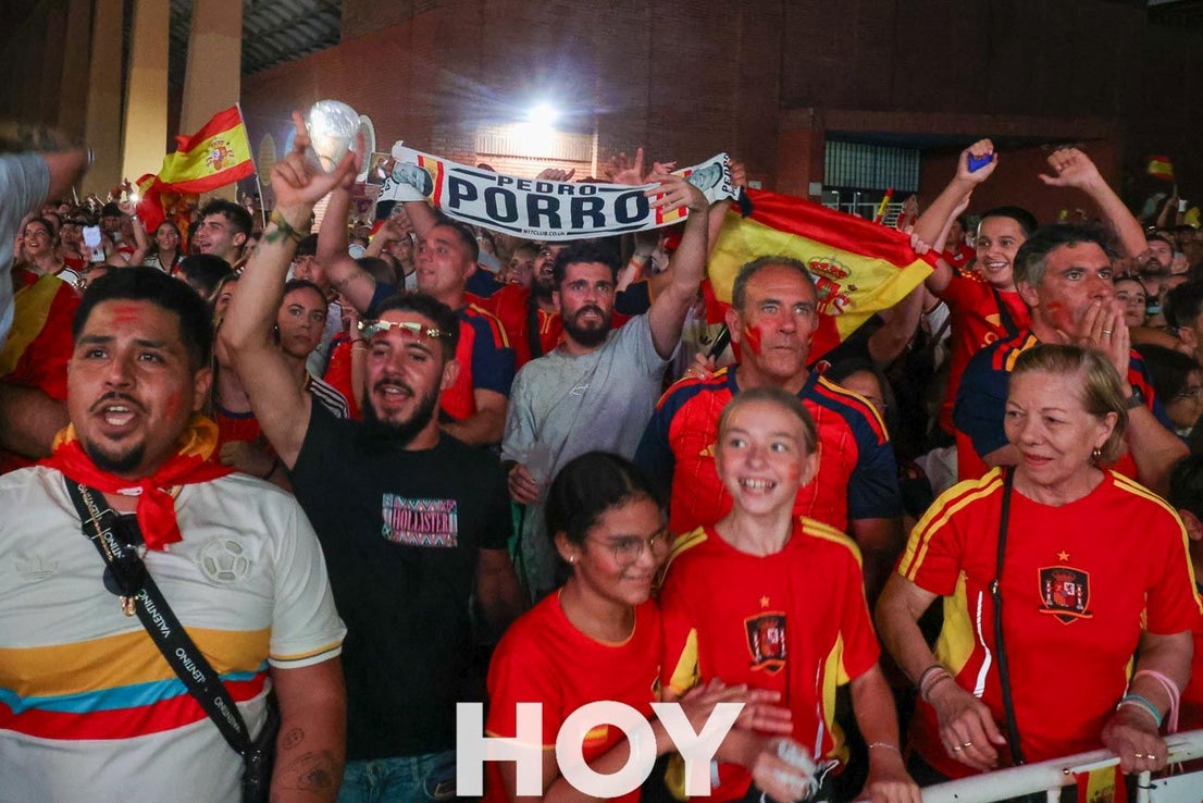 Don Benito disfruta del triunfo de su vecino Pedro Porro