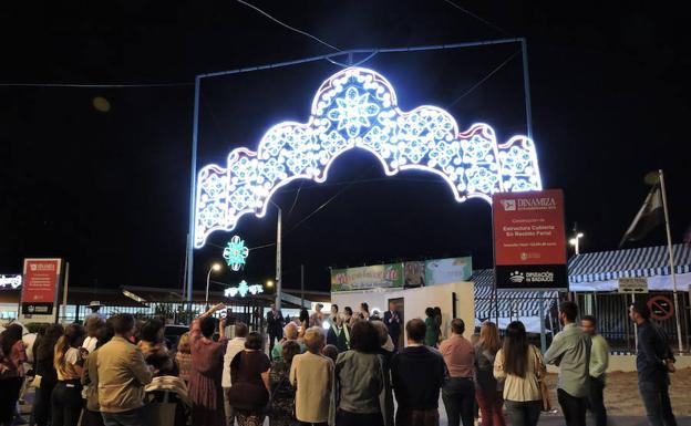 Portada del recinto ferial 