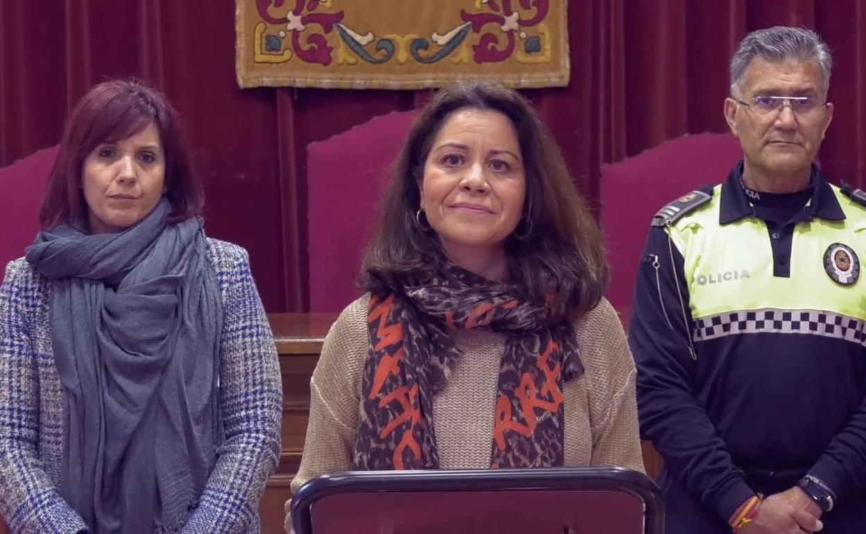 Tina Rodríguez comparecía para explicar medidas ante los medios. 