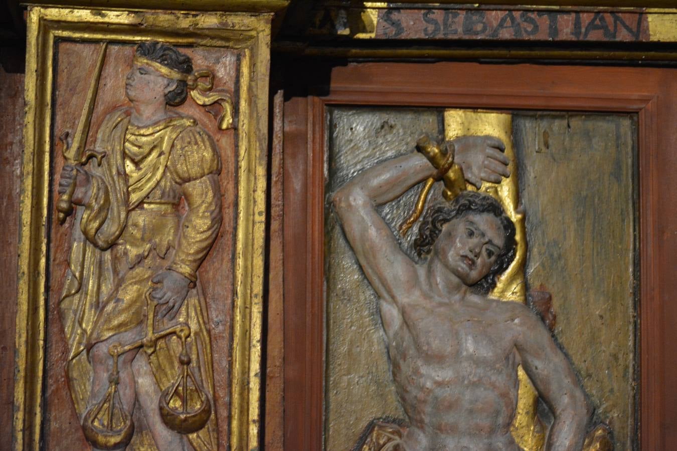 La Justicia y San Sebastián. 