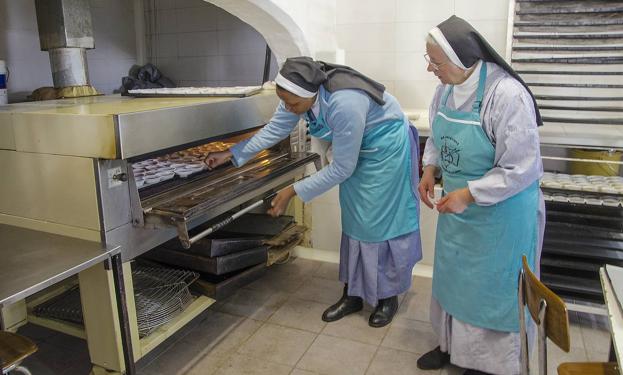 Obrador de las Madres Agustinas en el Convento de la Paz. 