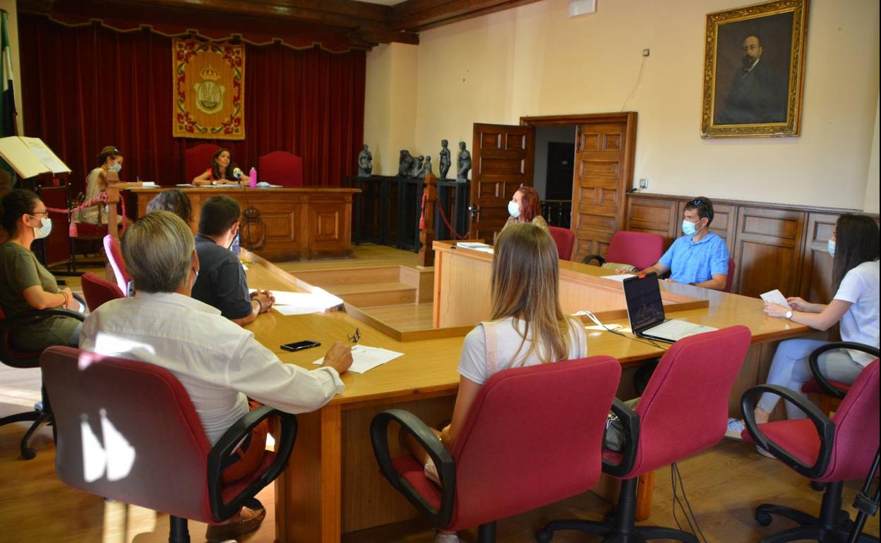 Reunión del Pleno Municipal. 