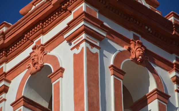 Detalle de la torre tras la restauración 