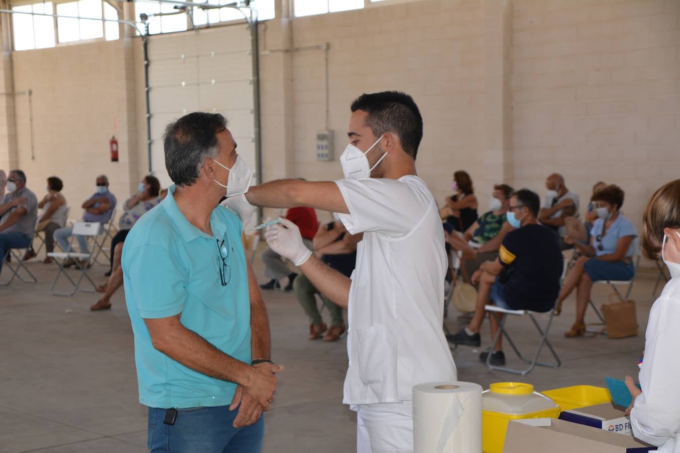 Fotos: Fregenal se vacuna en masa