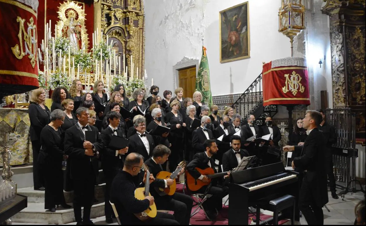 La Coral Frexnense en las pasadas Fiestas Patronales