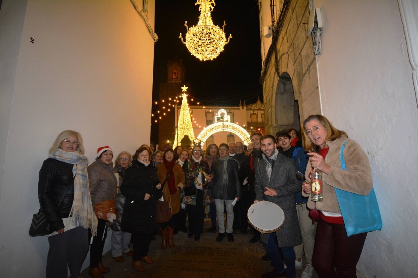 Fotos: Luces y música por Navidad en Fregenal