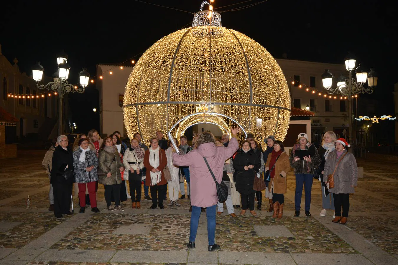 Fotos: Luces y música por Navidad en Fregenal