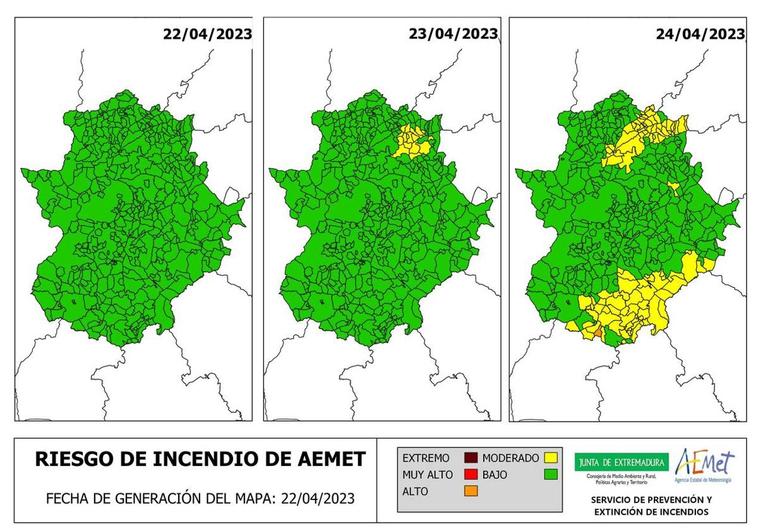 Las lluvias de anoche reducen el riesgo de incendios y levantan la prohibición de barbacoas