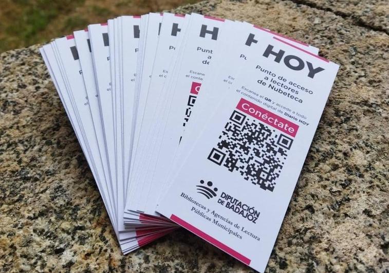 La biblioteca de Fregenal permite la lectura del periódico HOY en digital