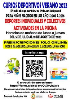 Imagen secundaria 2 - Abiertas las inscripciones para los cursos deportivos de verano