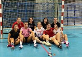 Las Olvidonas, ganadoras del torneo.