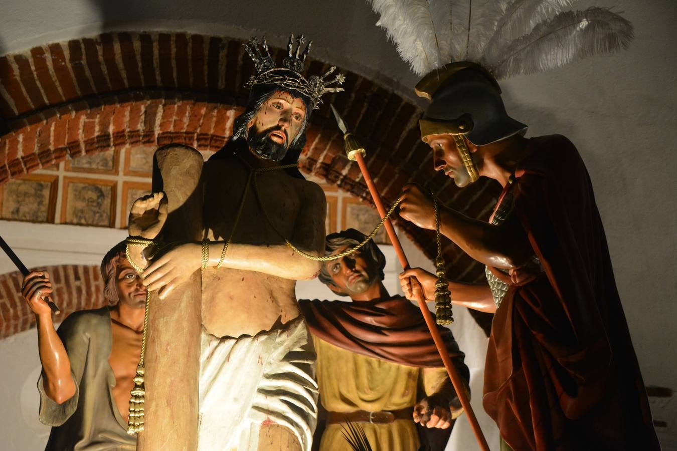 La lluvia impidió la procesión de Nuestro Padre Jesús Atado a la Columna