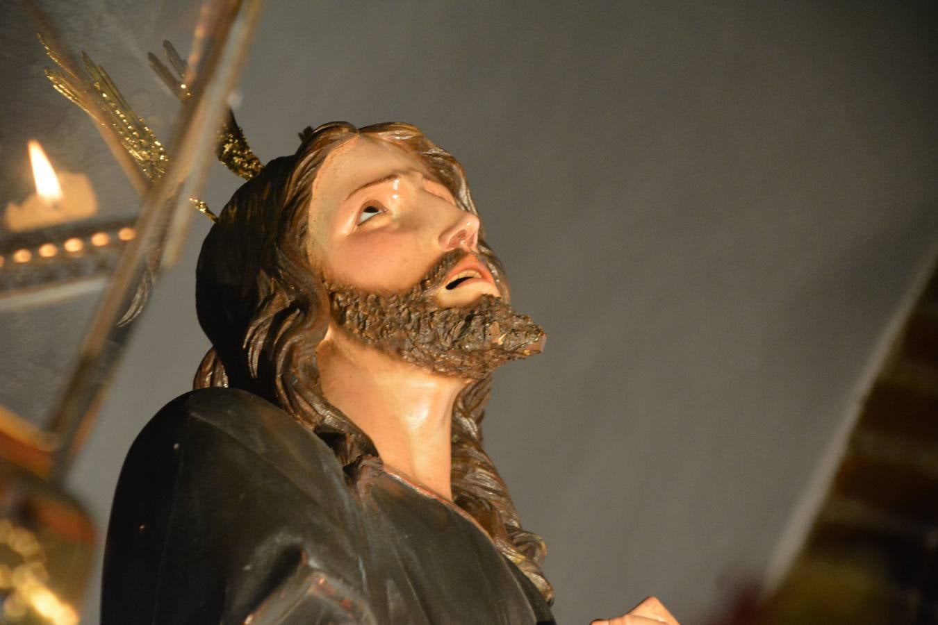 La lluvia impidió la procesión de Nuestro Padre Jesús Atado a la Columna