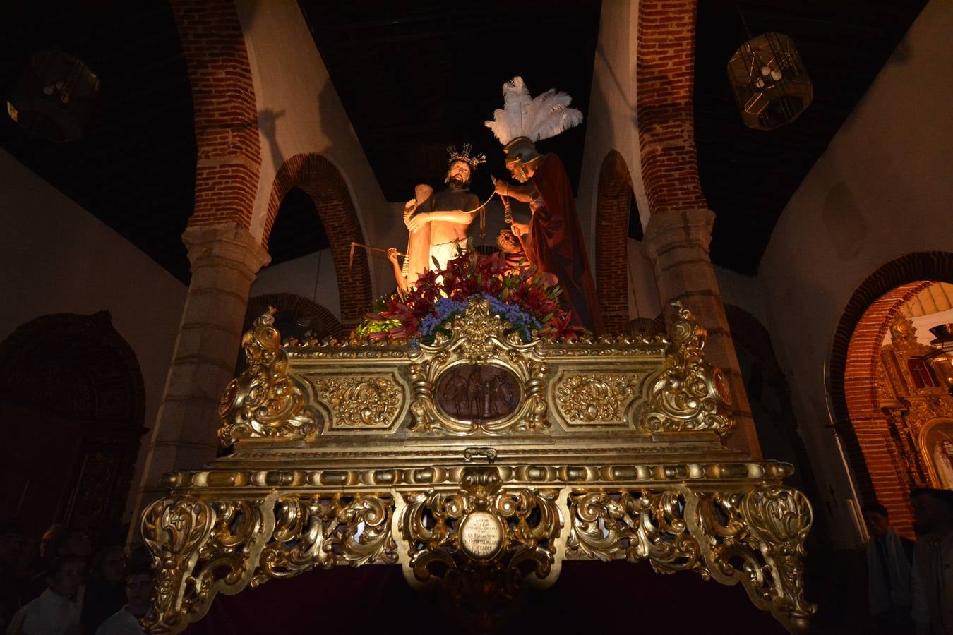La lluvia impidió la procesión de Nuestro Padre Jesús Atado a la Columna