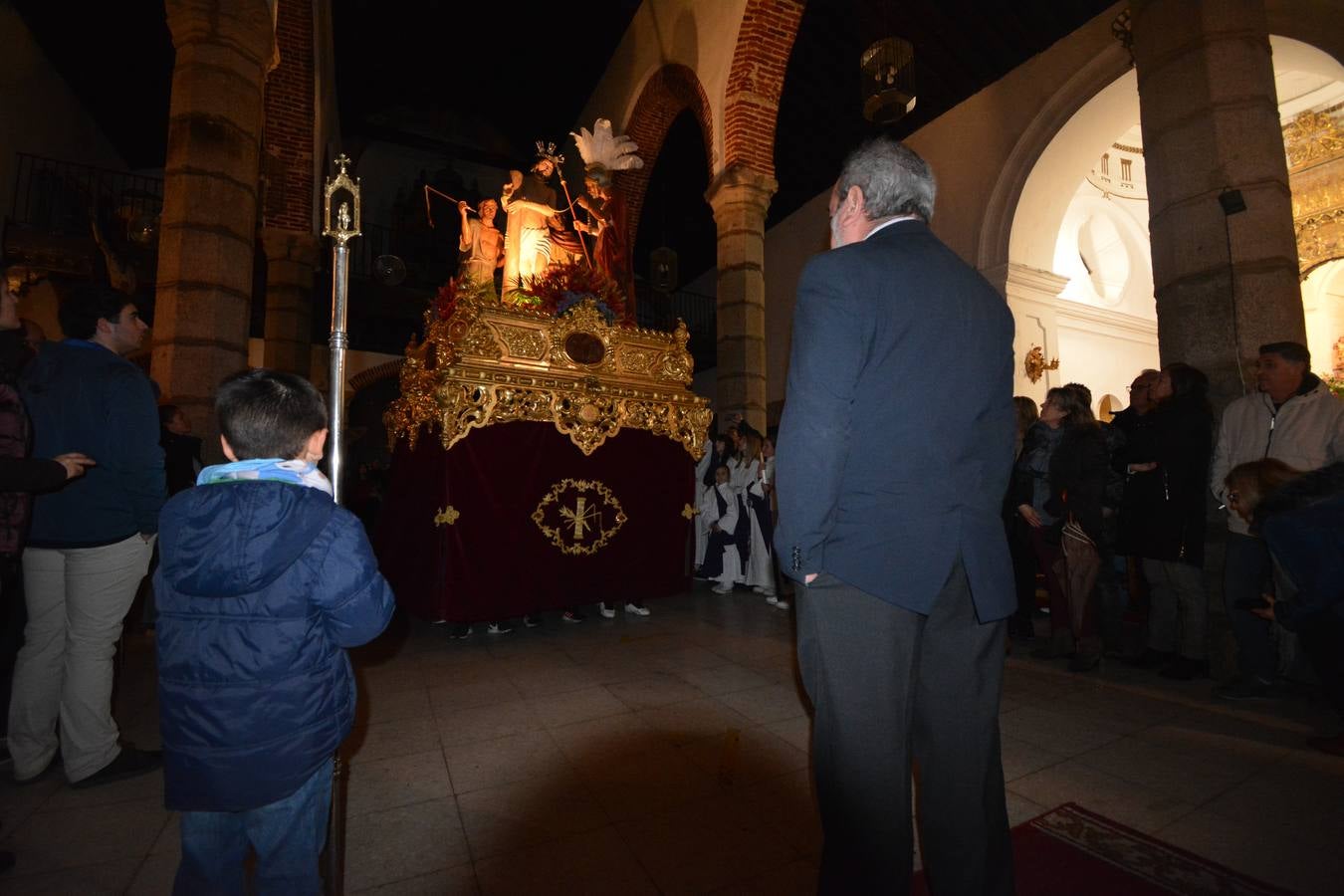 La lluvia impidió la procesión de Nuestro Padre Jesús Atado a la Columna