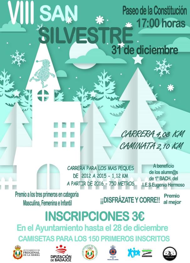 Inscripciones para la VIII San Silvestre