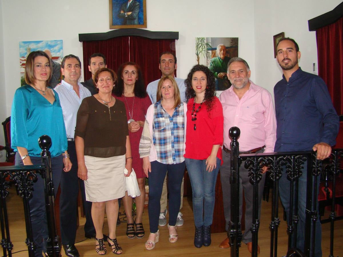 La nueva corporación municipal del Ayuntamiento de Cabeza la Vaca.
