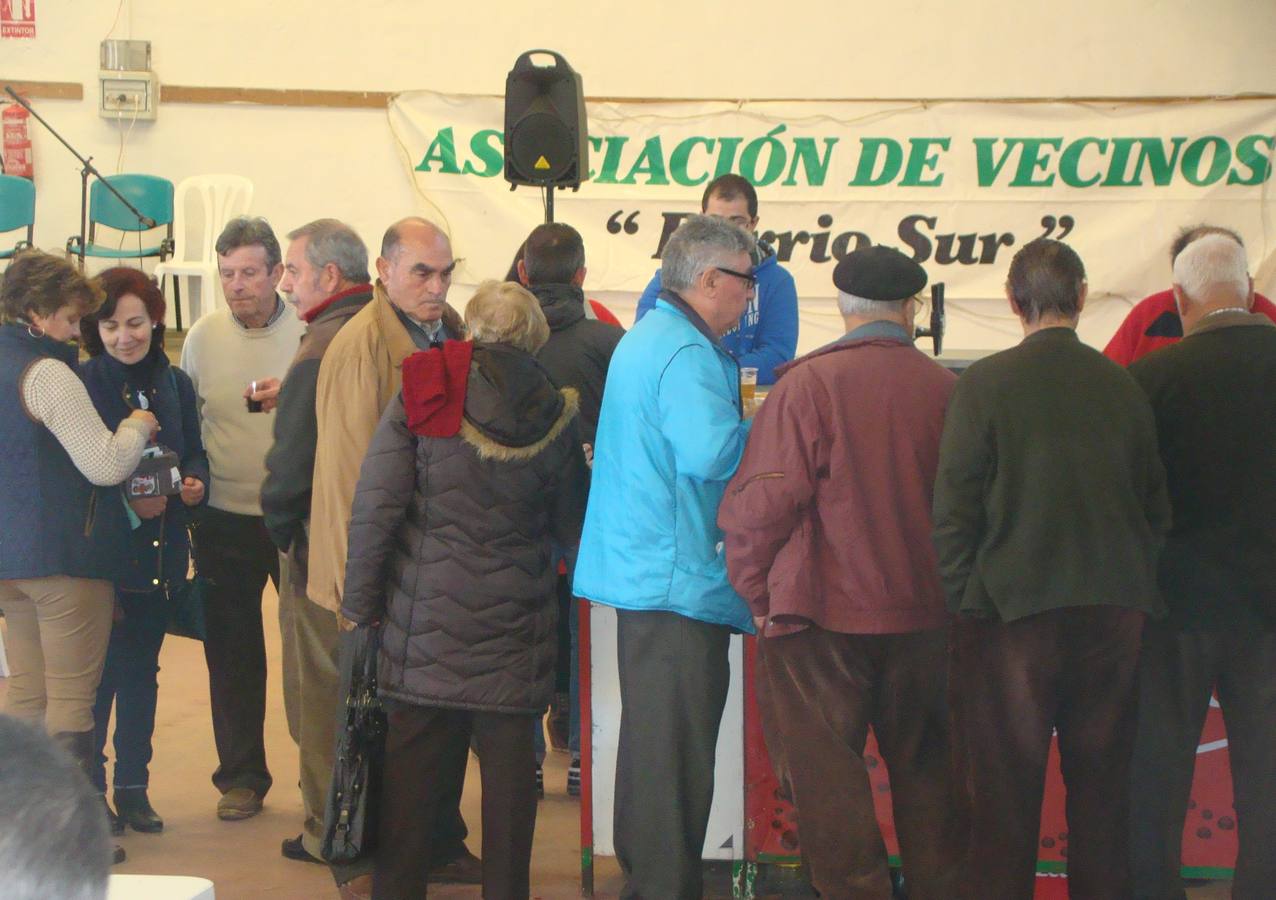 Una convivencia similar el 7 de diciembre de 2014 