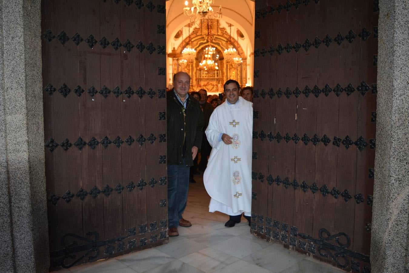 Cierre oficial de la Puerta Santa en el santuario de la Virgen de los Remedios