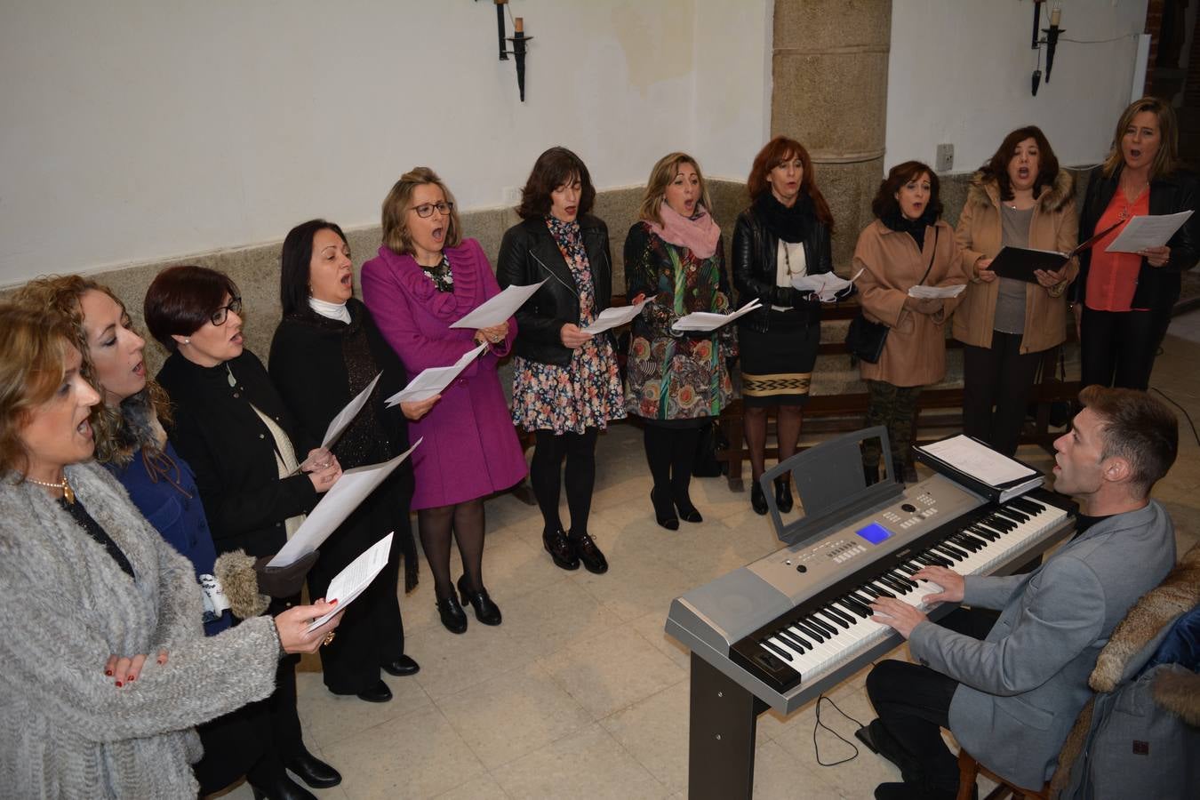 Mozart Amadeus cantó la celebración de Reyes