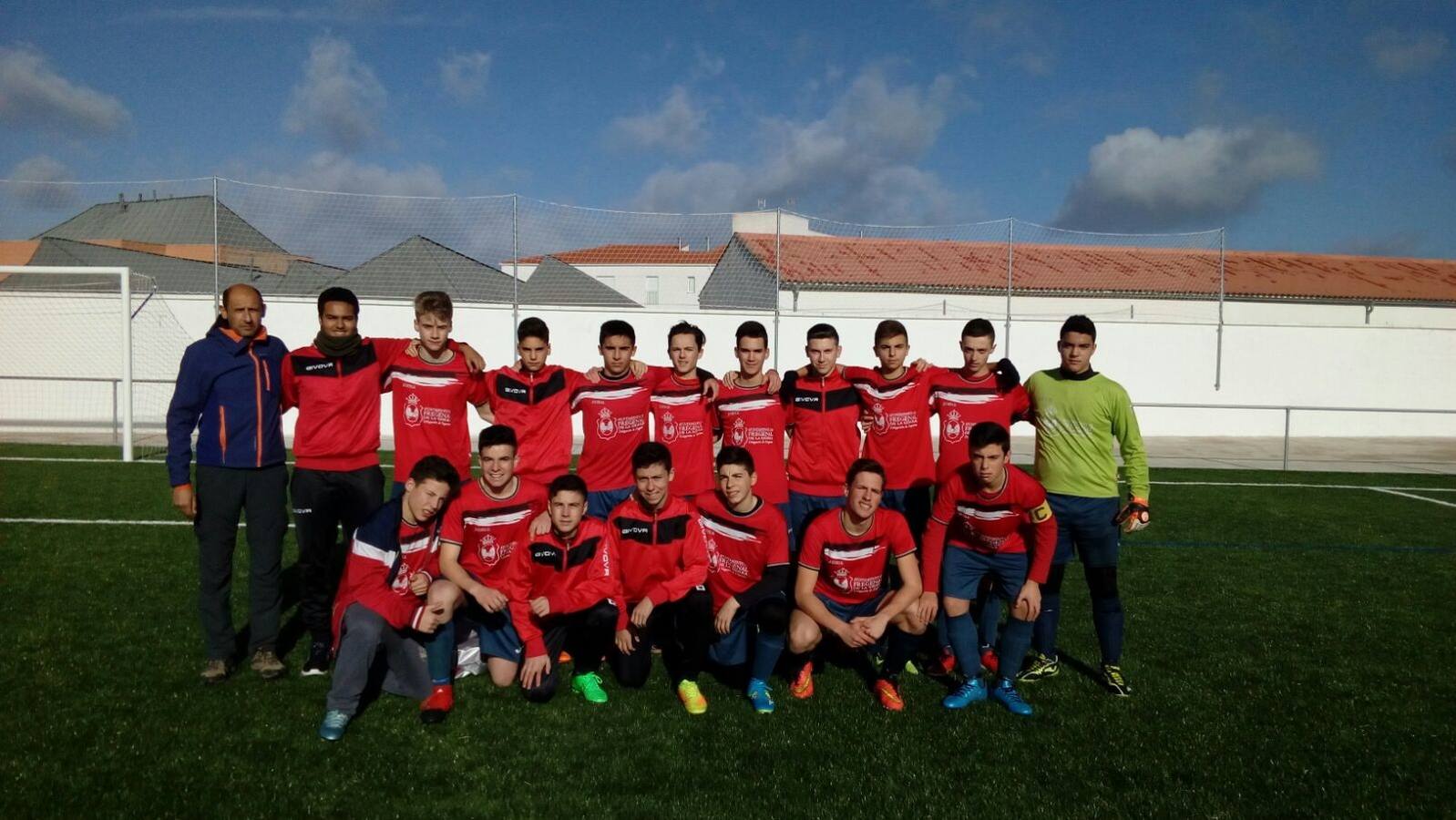 Equipo de la Escuela Municipal de fútbo