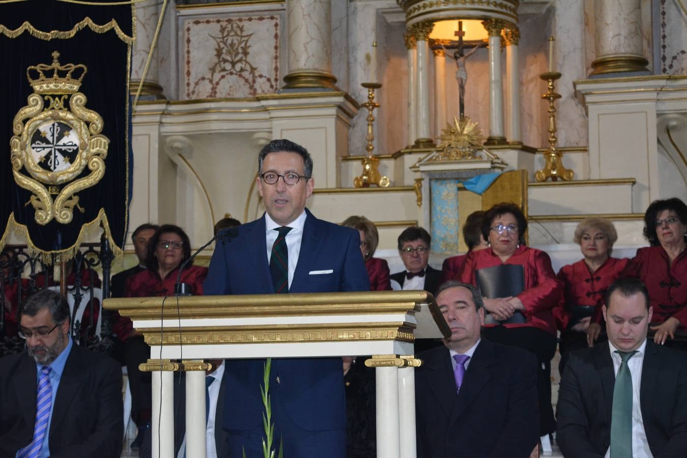 Pregón comprometido de José Eduardo Parra en el arranque de la Semana Santa frexnense