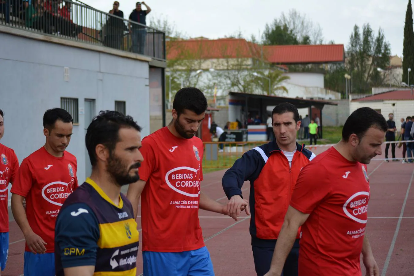 Jorge y Chicho, dos valores seguros junto al segundo entrenador, Mau. 