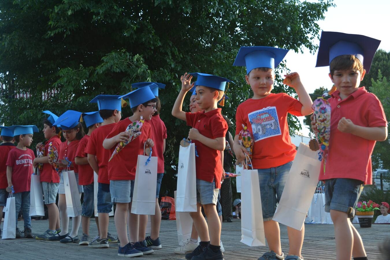 Graduación de los alumnos de 5 años de Educación Infantil que pasarán a Primaria. 