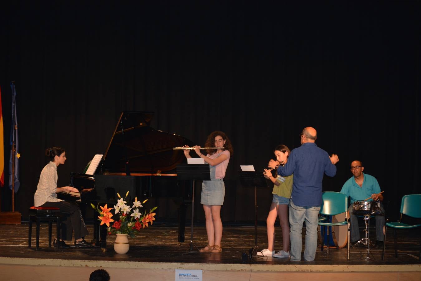 Concierto de clausura de curso en la Escuela Municipal de Música