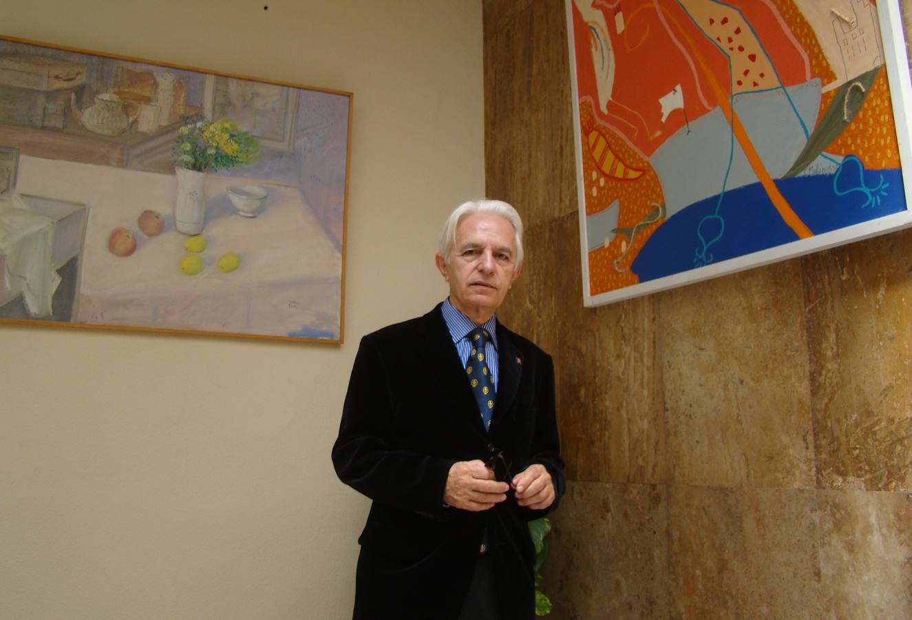 Manuel Parralo Dorado en una de sus múltiples visitas a Fregenal. JUAN IGNACIO MÁRQUEZ