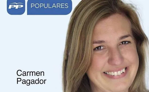 Carmen Pagador, actual alcaldesa que volverá a presentar su candidatura por el Partido Popular 