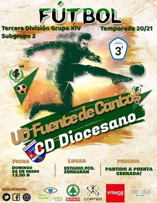 El Fuente de Cantos recibe al Diocesano