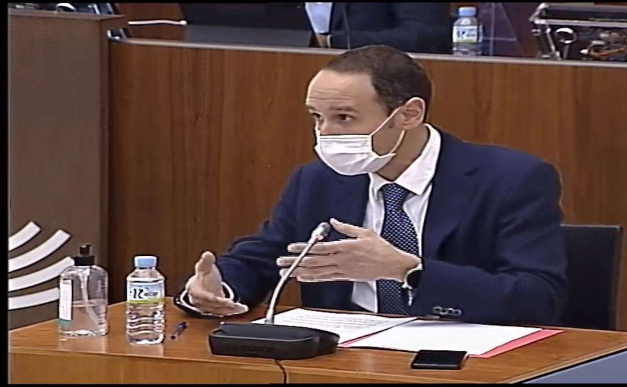 El director general de Planificación e Infraestructuras Hidráulicas, Álvaro Jiménez 