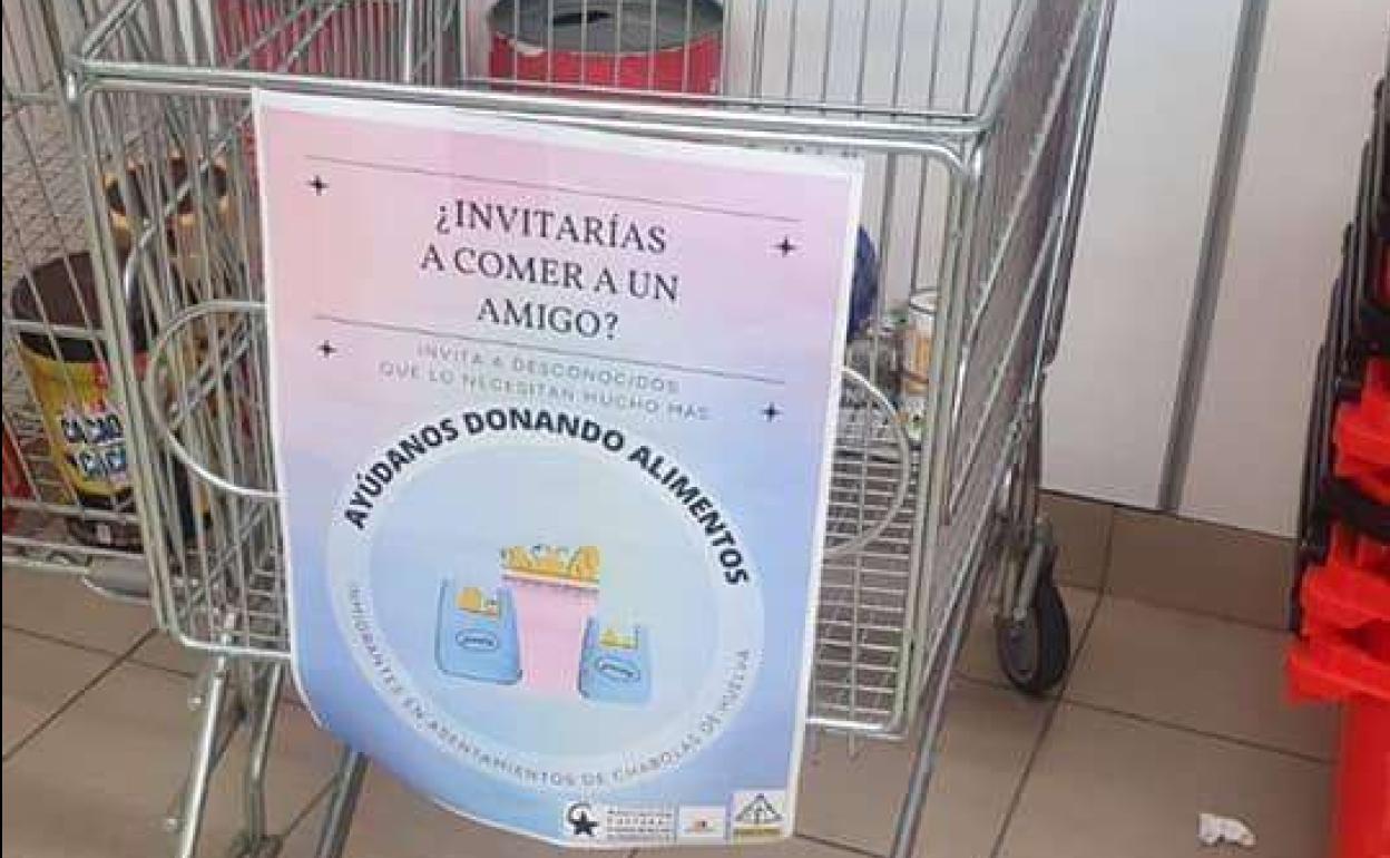 Conciencia Alernativa recogen alimentos con destino inmigrantes de Huelva 