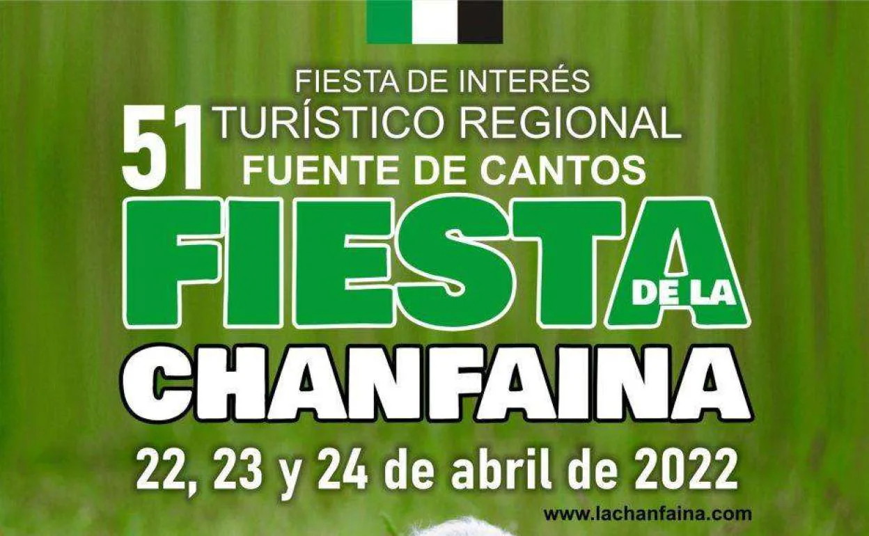 Cartel anunciador de la Fiesta de la Chanfaina 