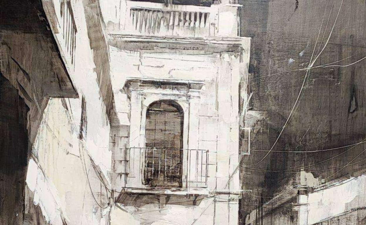 pintura ganadora de Cristóbal León García