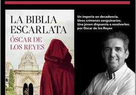 Óscar Reyes presenta su libro «La Biblia Escarlata»