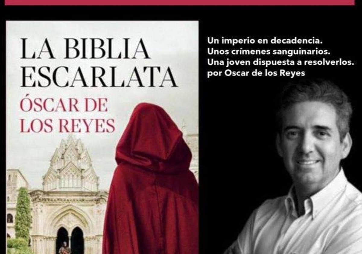Óscar Reyes presenta su libro «La Biblia Escarlata»