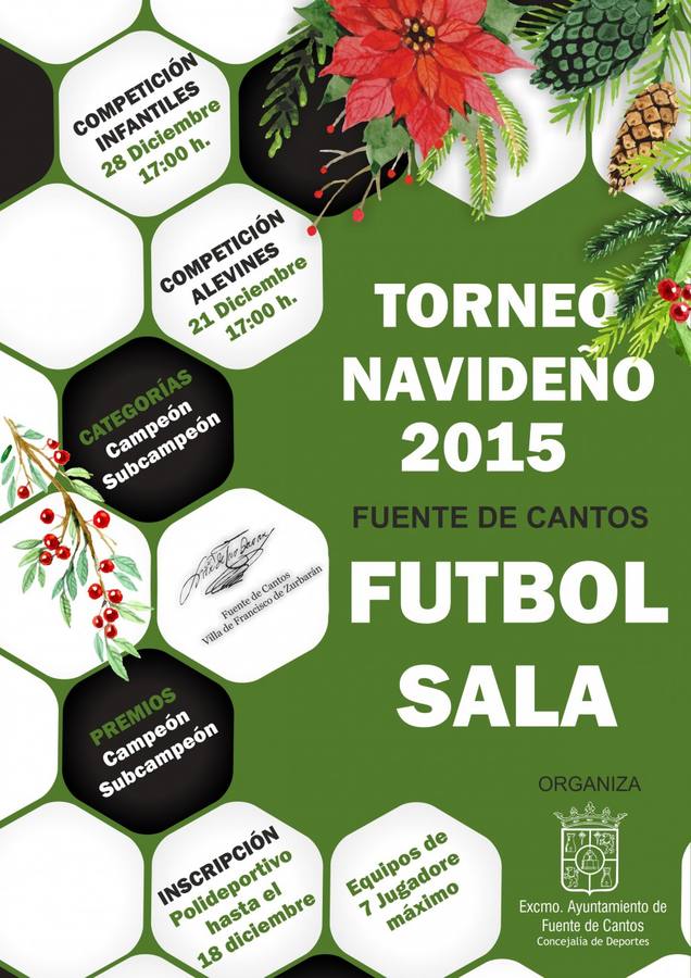 Torneo navideño de fútbol sala para niños