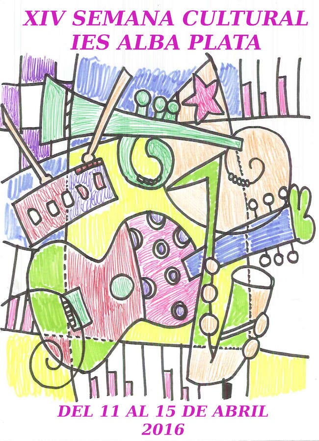 Cartel de la Semana Cultural. 