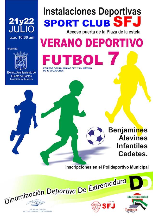 Abierta la inscripción para el torneo de fútbol 7