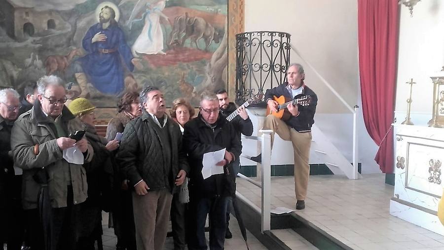 Homenaje de la Peña a Juan Vicente Acuña. 