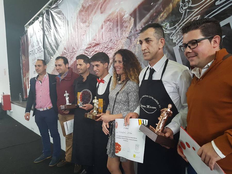 Hilario Robles gana el V Concurso Nacional de Cortadores de Jamón