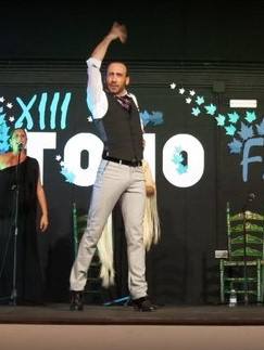 El bailaor Jesús Ortega vuelve a la localidad para el próximo Otoño Flamenco