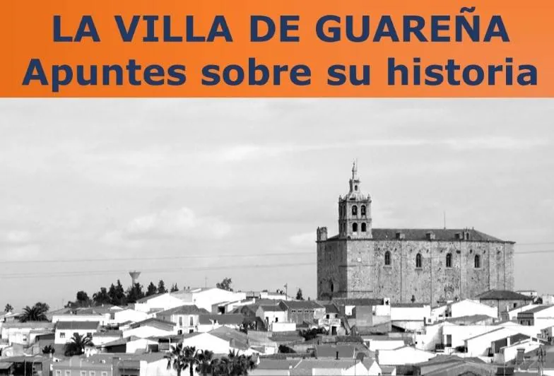 Parte del cartel anunciador sobre la presentación del libro 'La Villa de Guareña. Apuntes sobre su historia'.