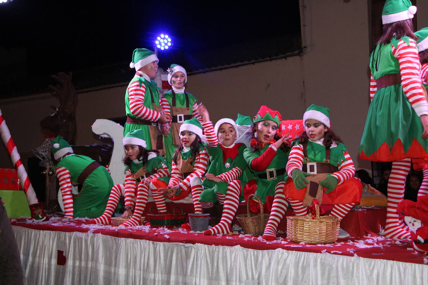 Carroza de Los Elfos de Santa Claus.