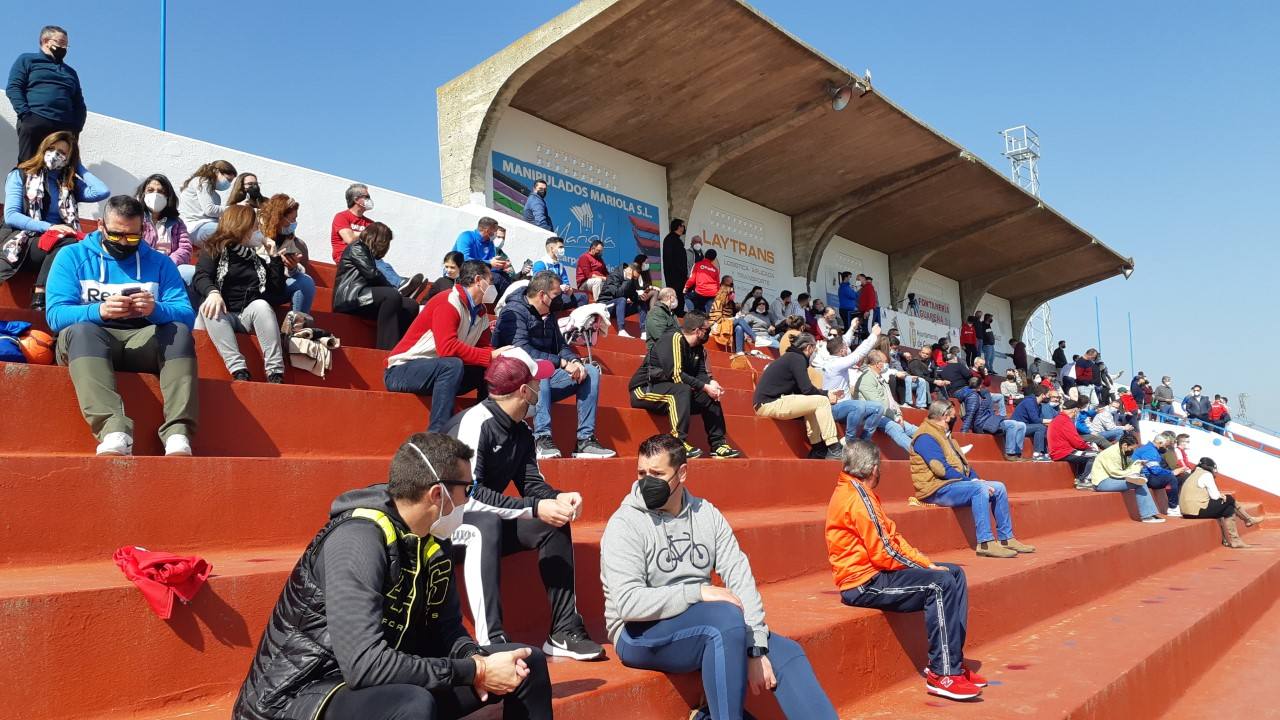 Mucha presencia de público ayer en La Noria.