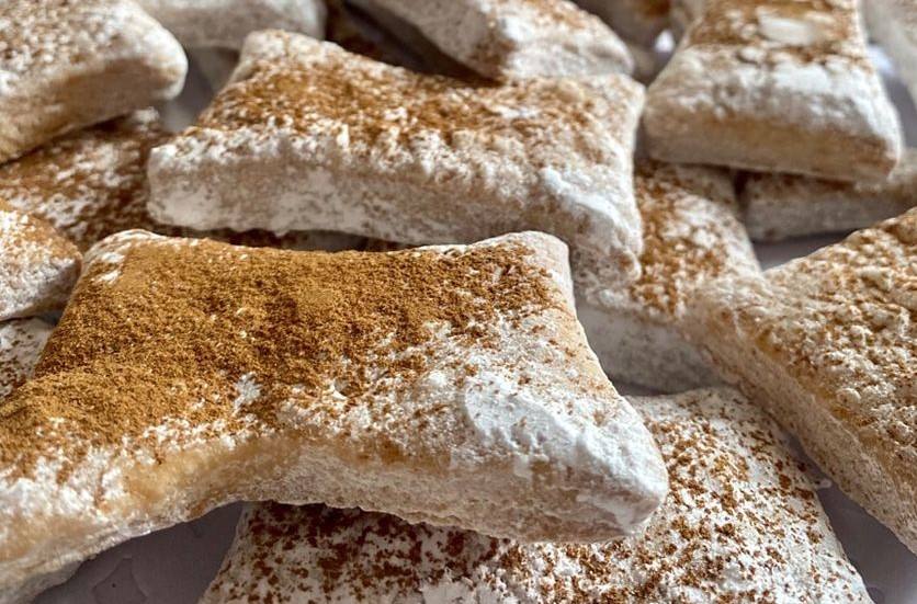 Dulces tartesitos elaborados por mujeres de La nacencia.