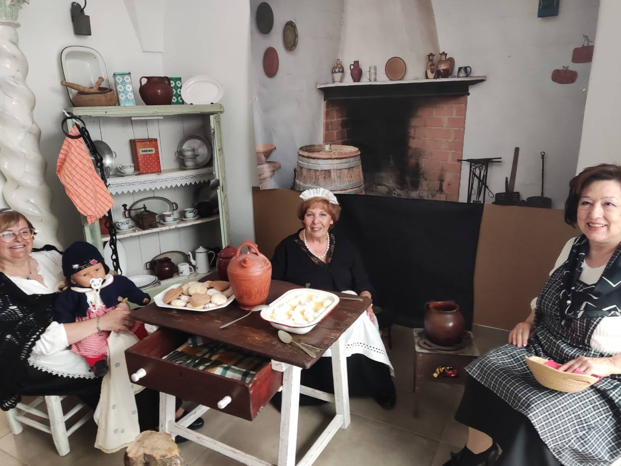 Casa típica de Guareña en los años 20.